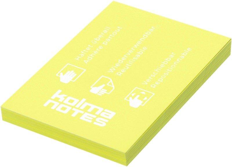 Kolma KOLMA kolma NOTES A8 13.008.11 1x100 Blatt gelb