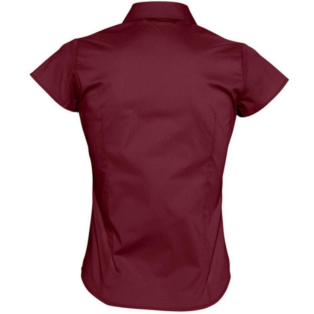SOLS Kurzarm Arbeitsbluse