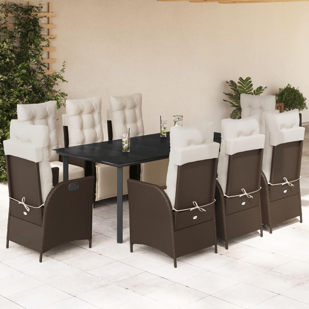 VidaXL Garten essgruppe poly-rattan