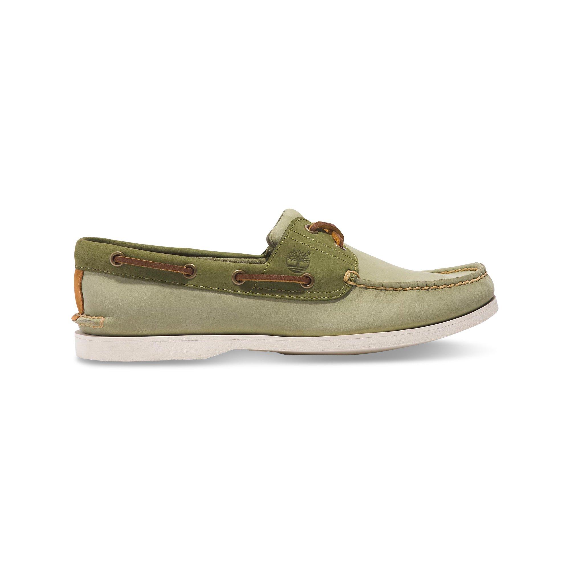 Timberland CLASSIC BOAT BOAT SHOE LIGHT GREEN NUBUCK Schnürer