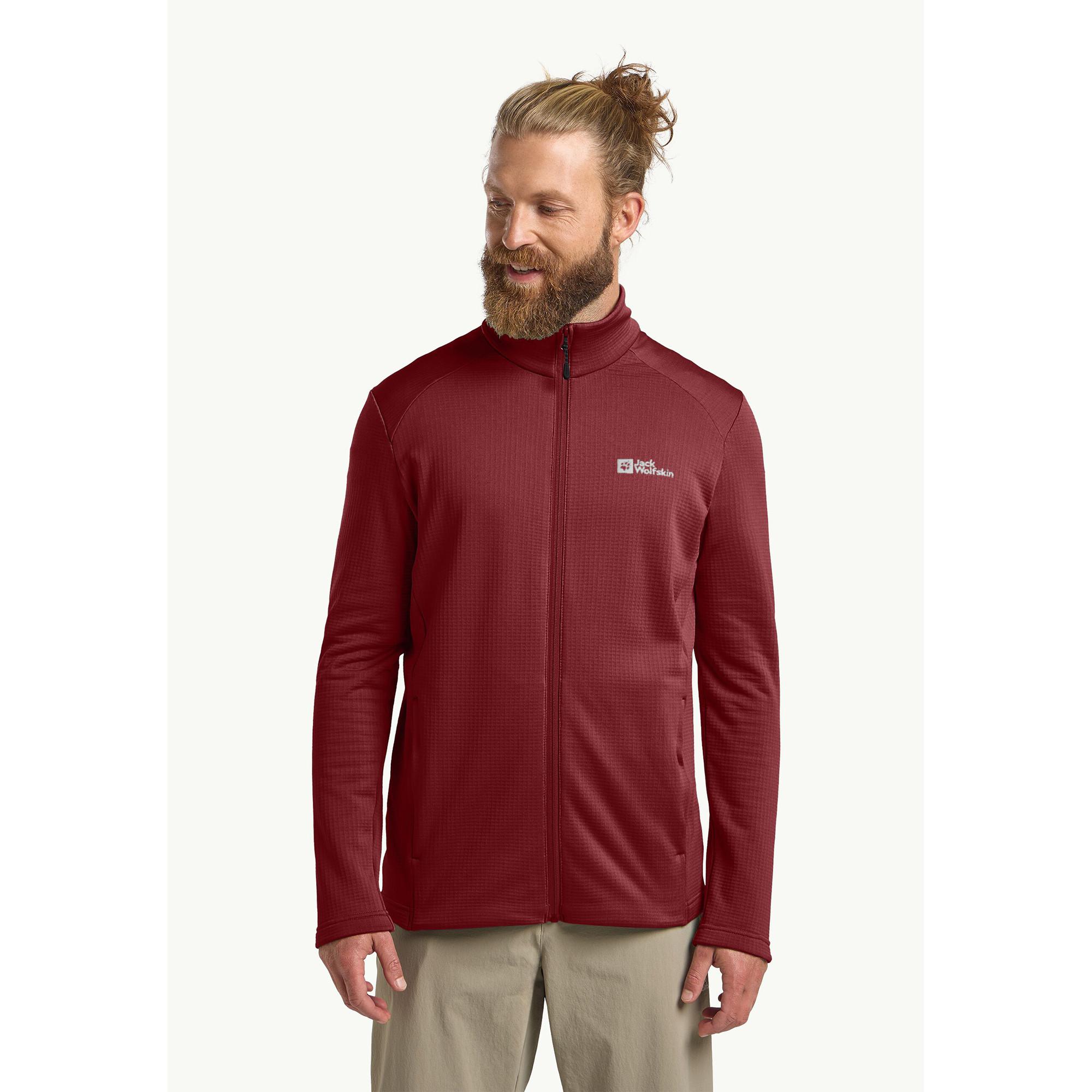 Jack Wolfskin Kolbenberg Fz M Fleecejacke mit Kapuze