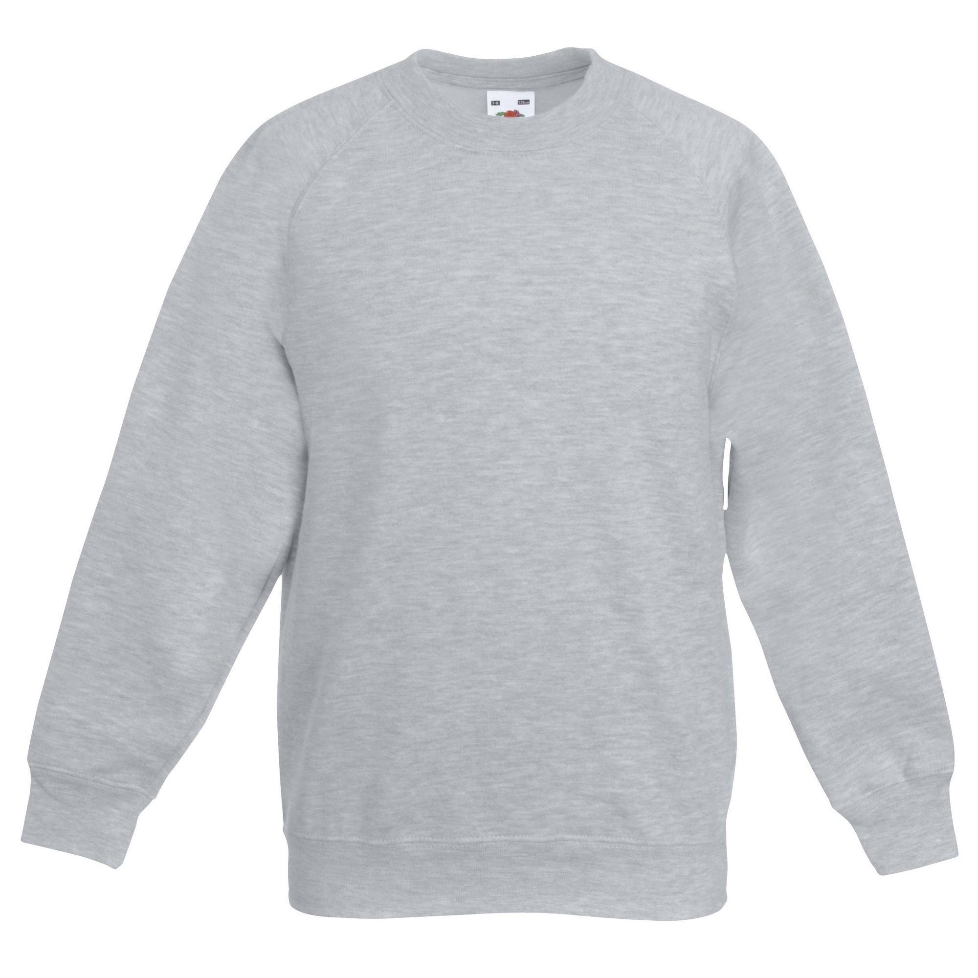Fruit of the Loom Raglanärmeln Pullover