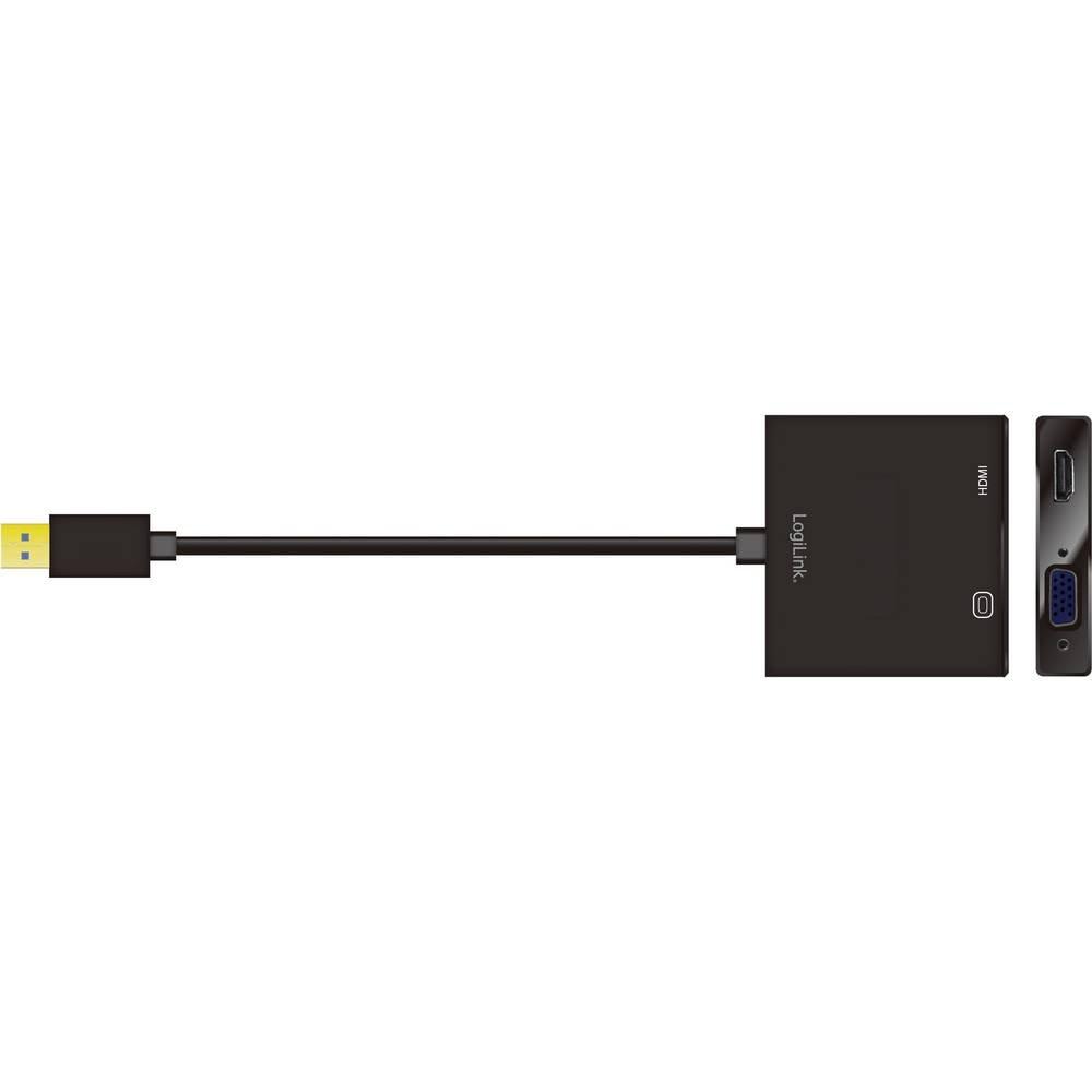 LogiLink LogiLink Adapter USB 3 auf VGA HDMI