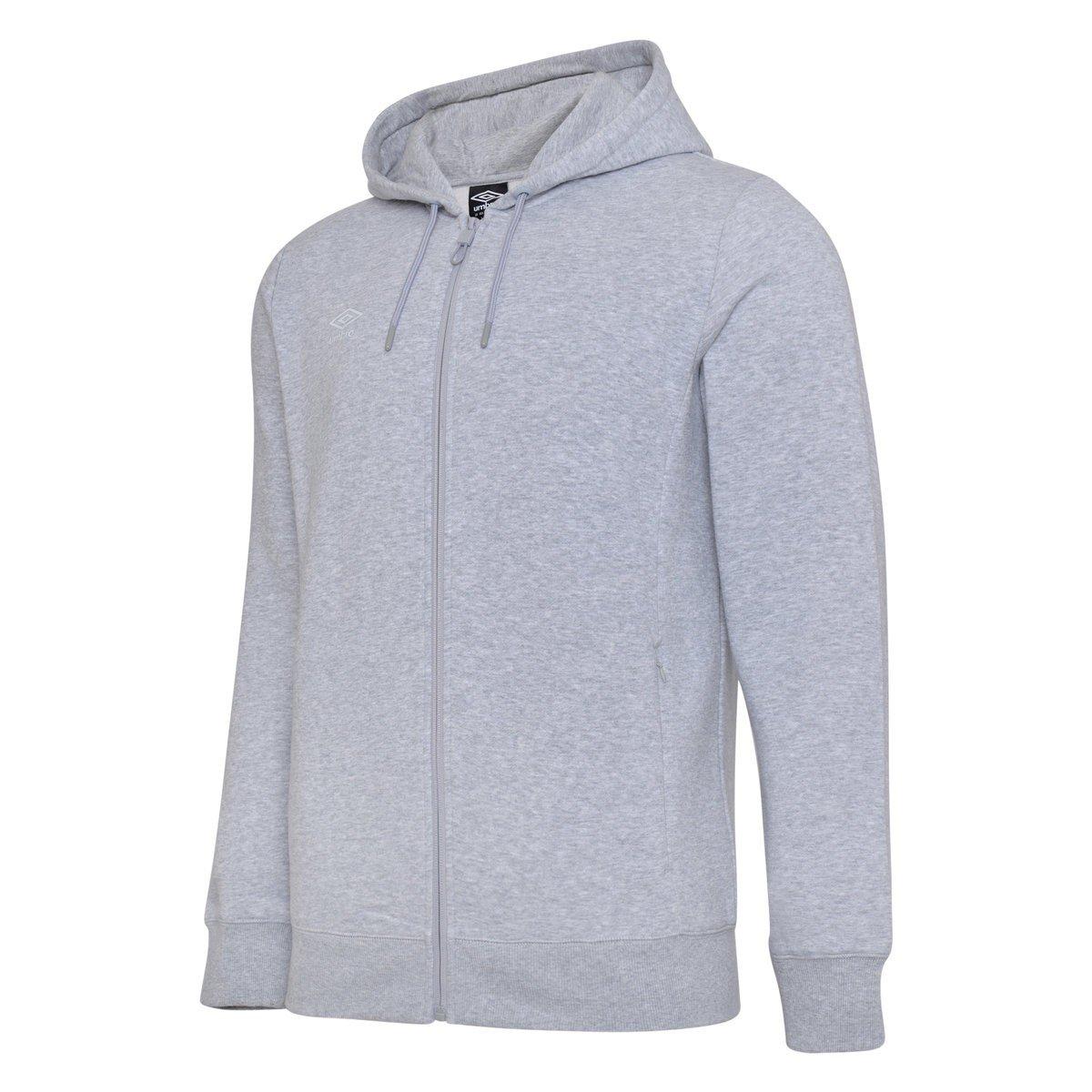 Umbro Club Leisure Hoodie mit durchgehendem Reißverschluss