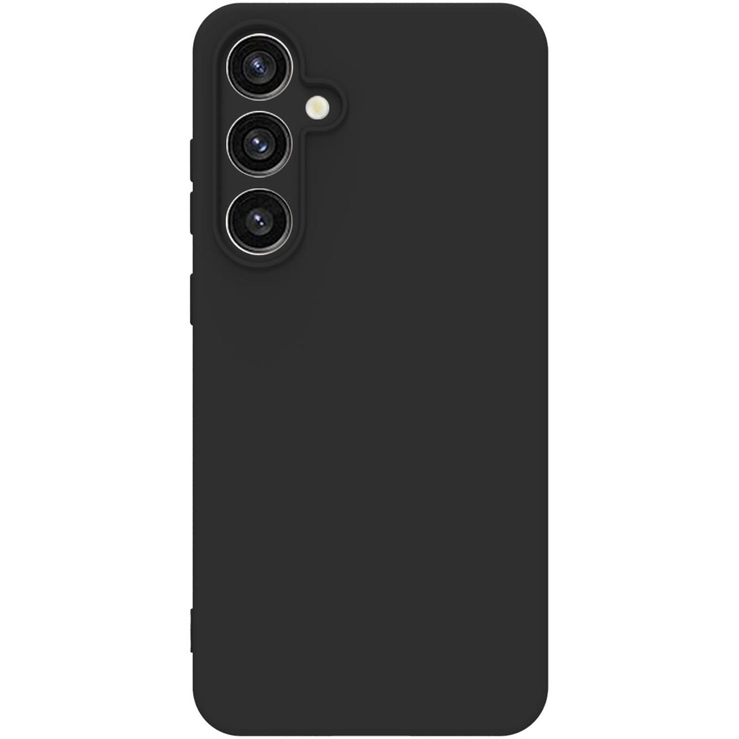 Celly Cromo Weiche Gummihülle Galaxy S24 FE Schwarz