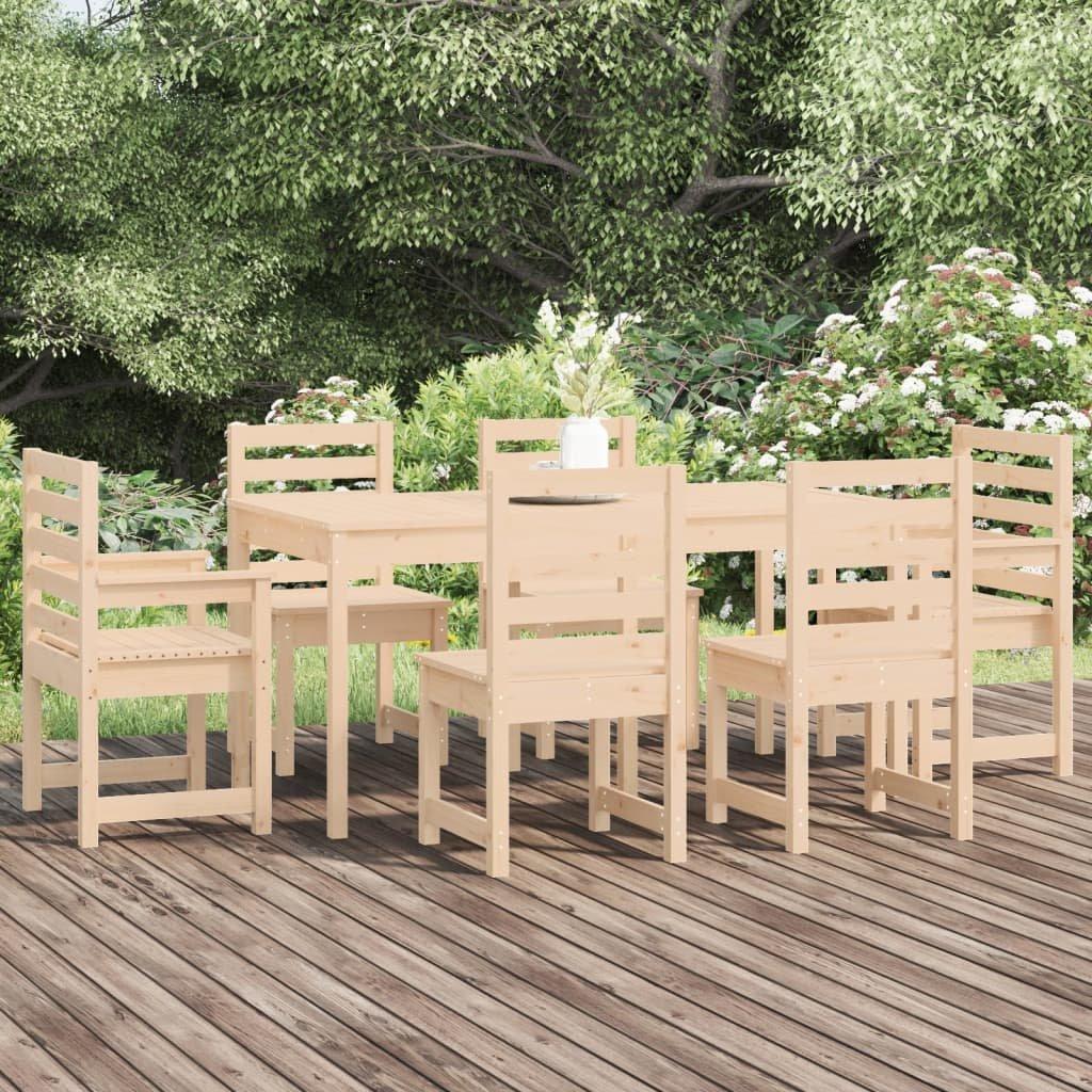 VidaXL Garten essgruppe holz