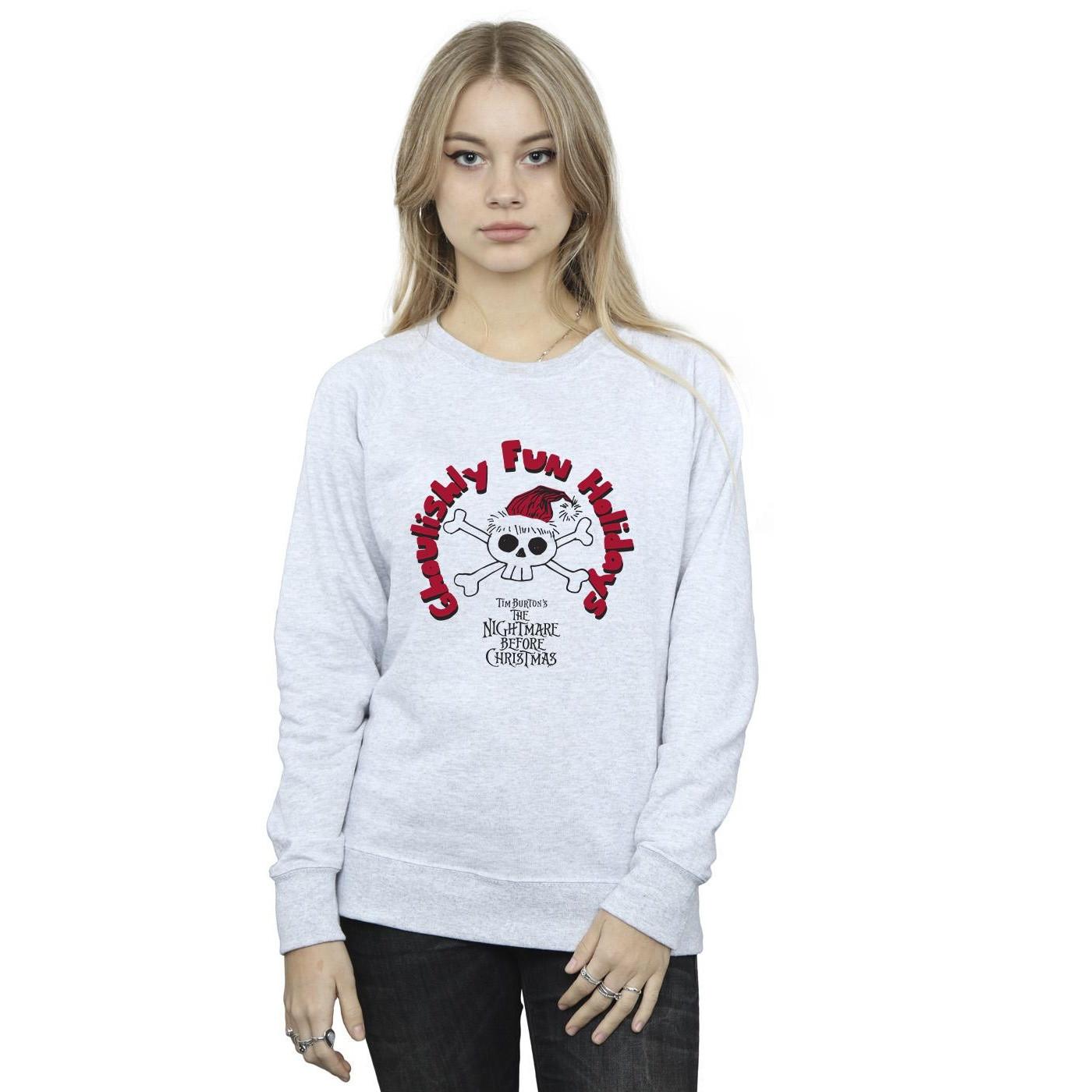 Disney The Nightmare Before Christmas Ghoulishly Fun Holidays Sweatshirt