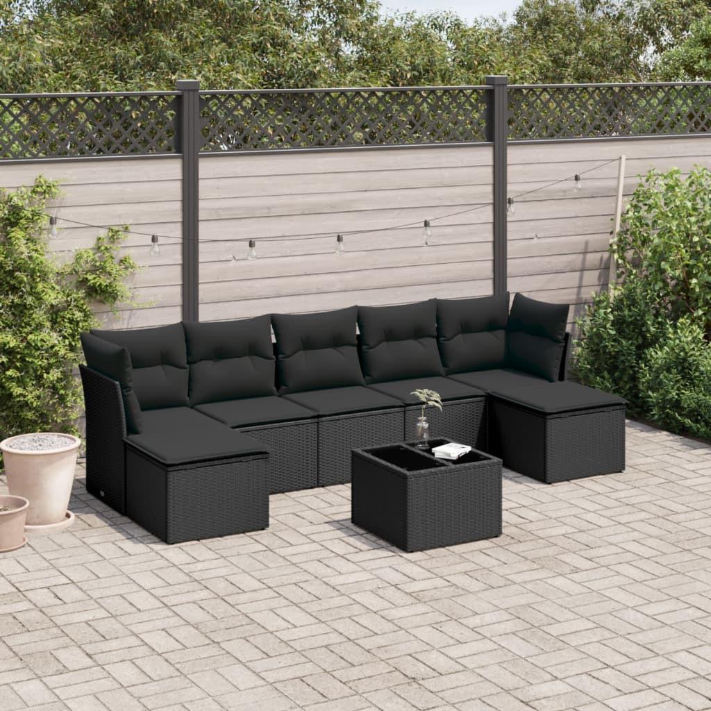 VidaXL Garten sofagarnitur poly-rattan
