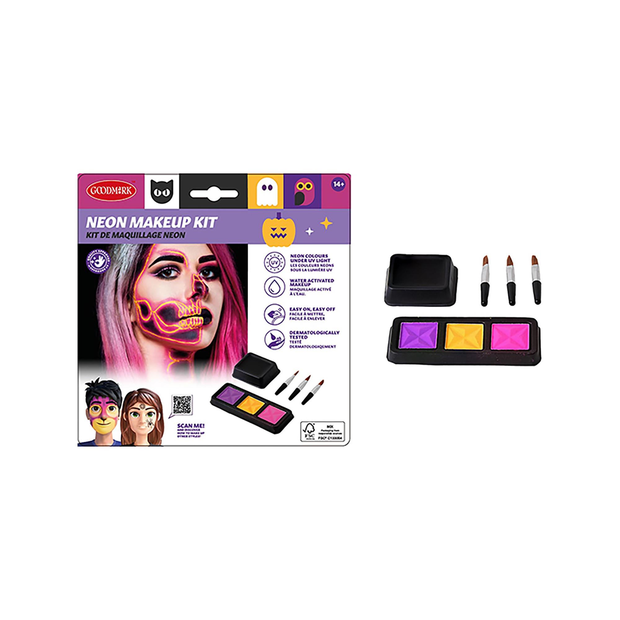 Goodmark Make Up Kit Neon Pink