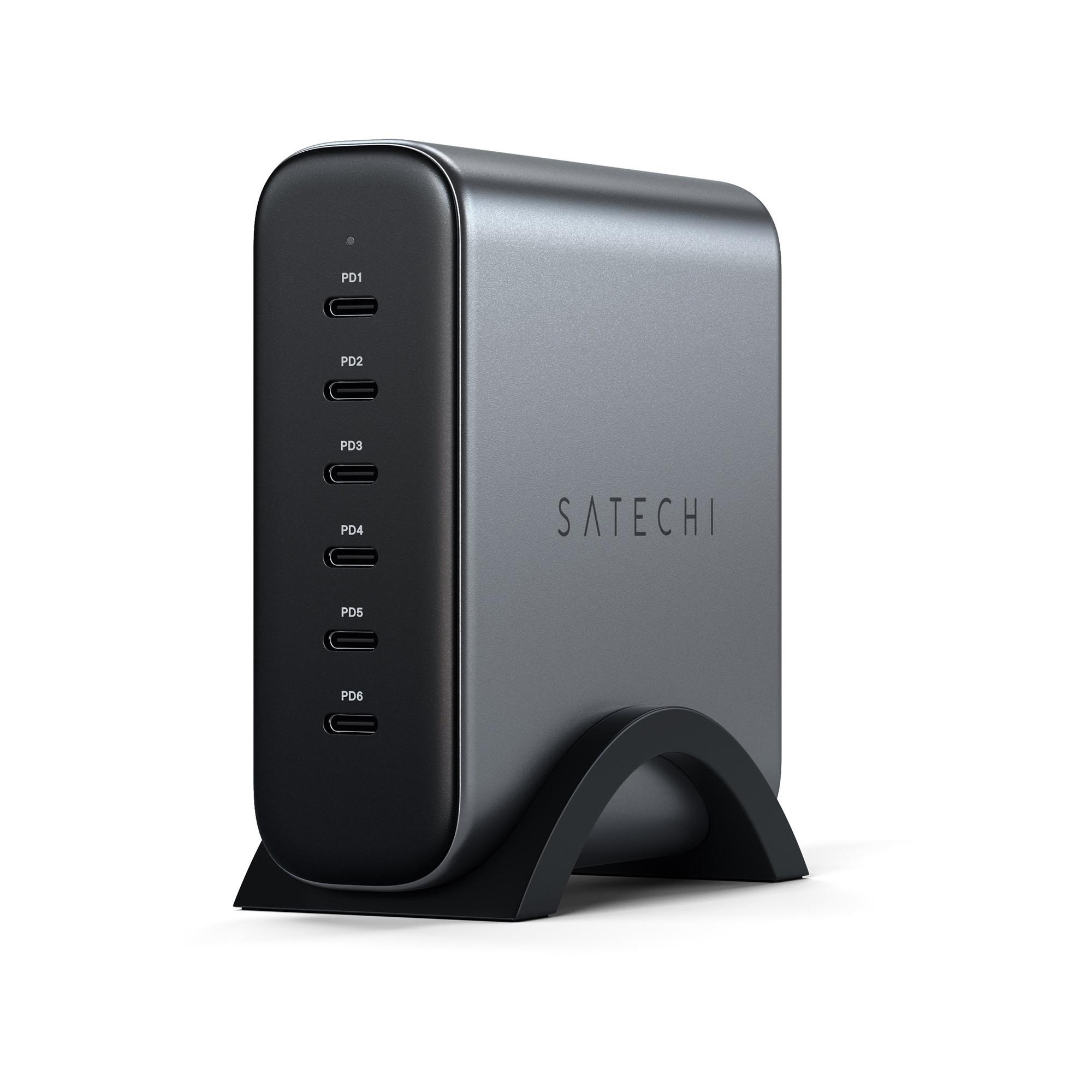 SATECHI USB-C 6-Port GaN Charger 200W USB Charger