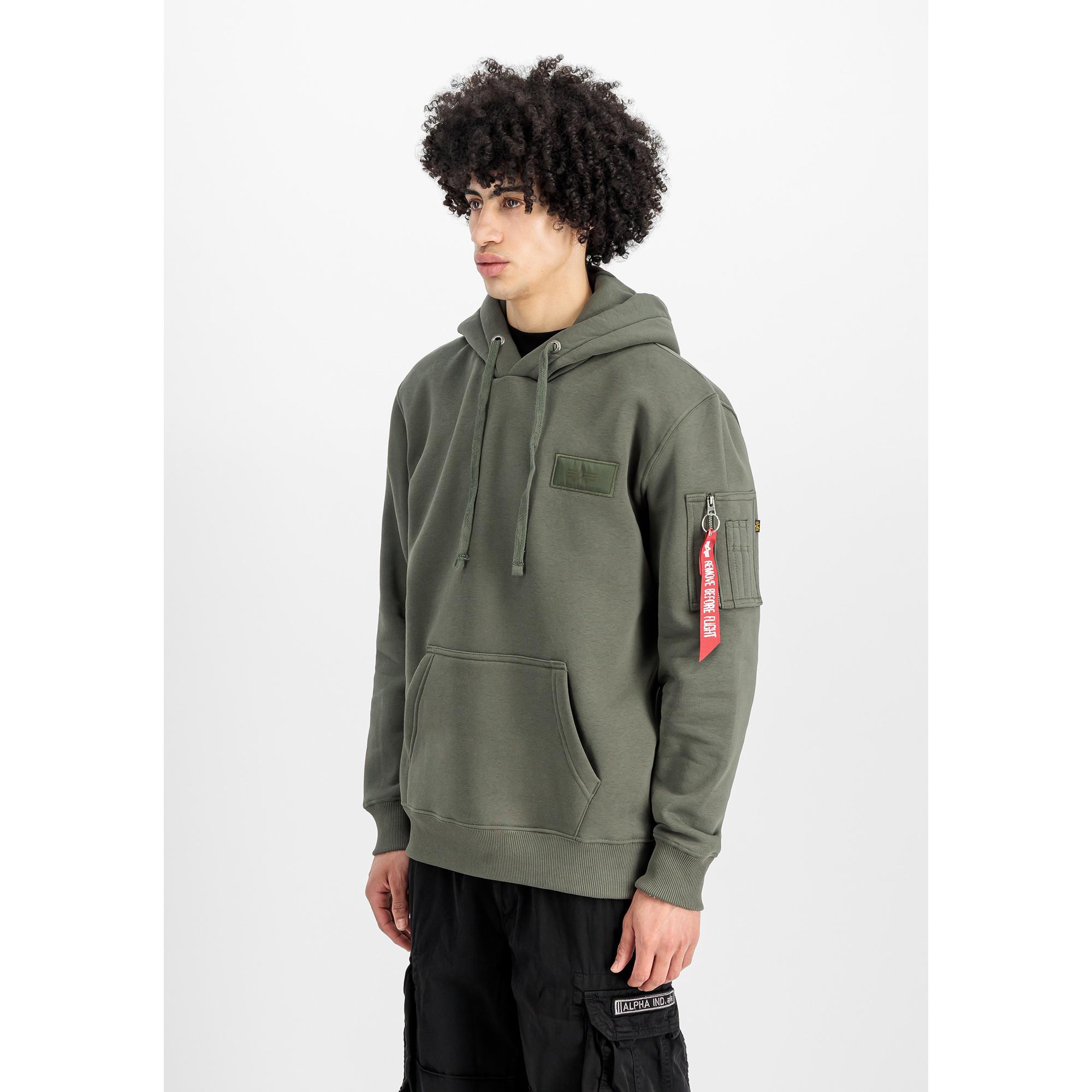 Alpha Industries Back Print Hoody Sweatshirt