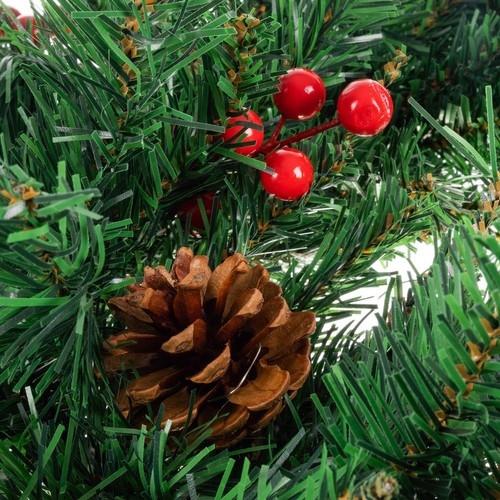 Ruhhy Weihnachtsdekoration, Türkranz, dekoratives Ornament, 60 cm dick, XXL