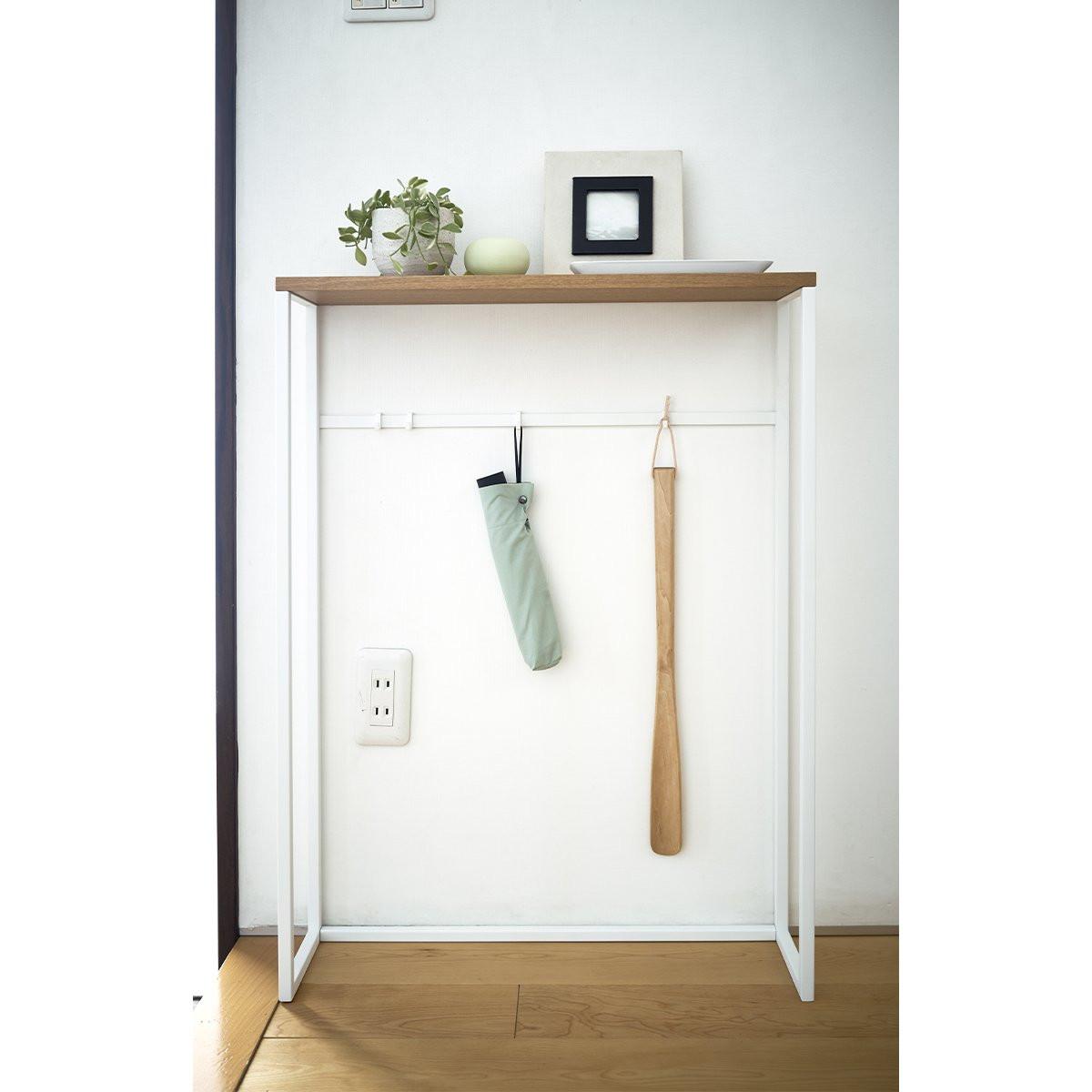 Yamazaki Konsolentisch aus Metall und Holz - L60 cm