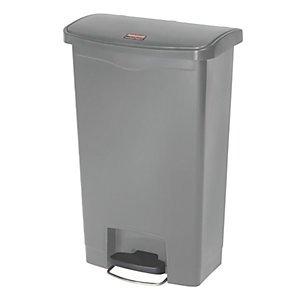 Rubbermaid Tretabfallsammler SLIM JIM®, Volumen 50 l, BxHxT 456 x 719 x 292 mm, .