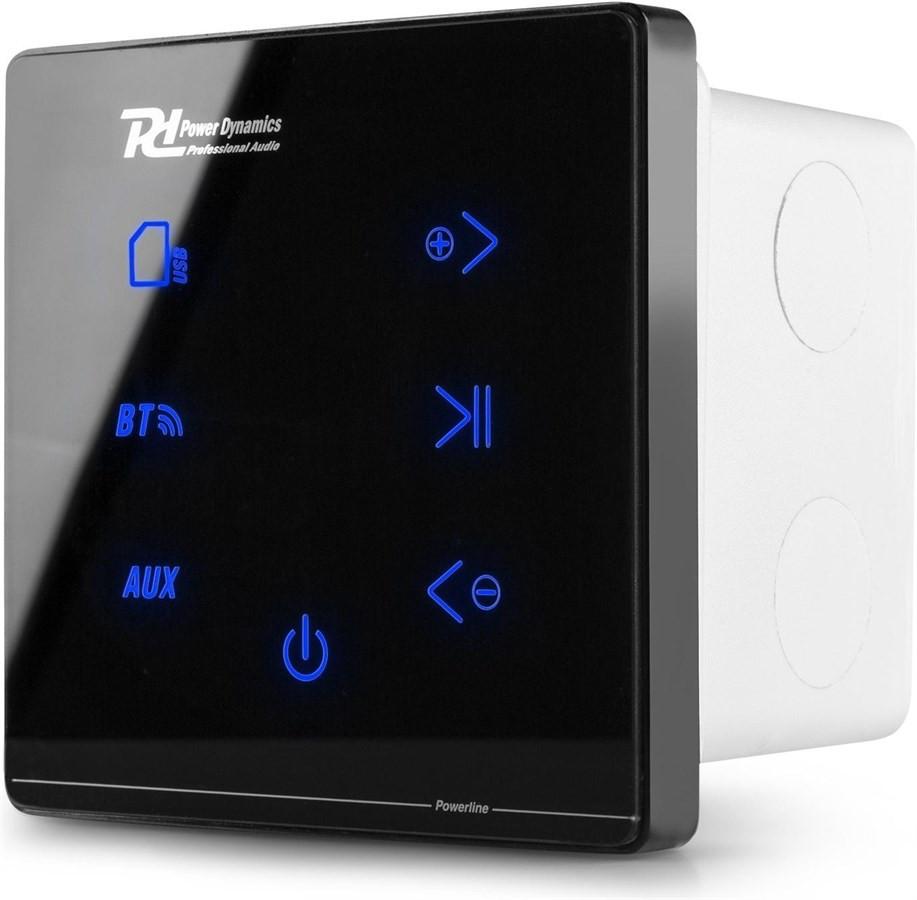 Power Dynamics Verstärker Pro Powerline A100B 4x 20W, Schwarz