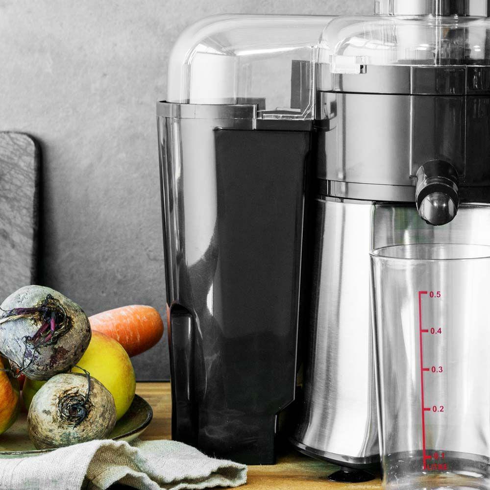 Gastroback Entsafter Vital Juicer Pro Silber Schwarz
