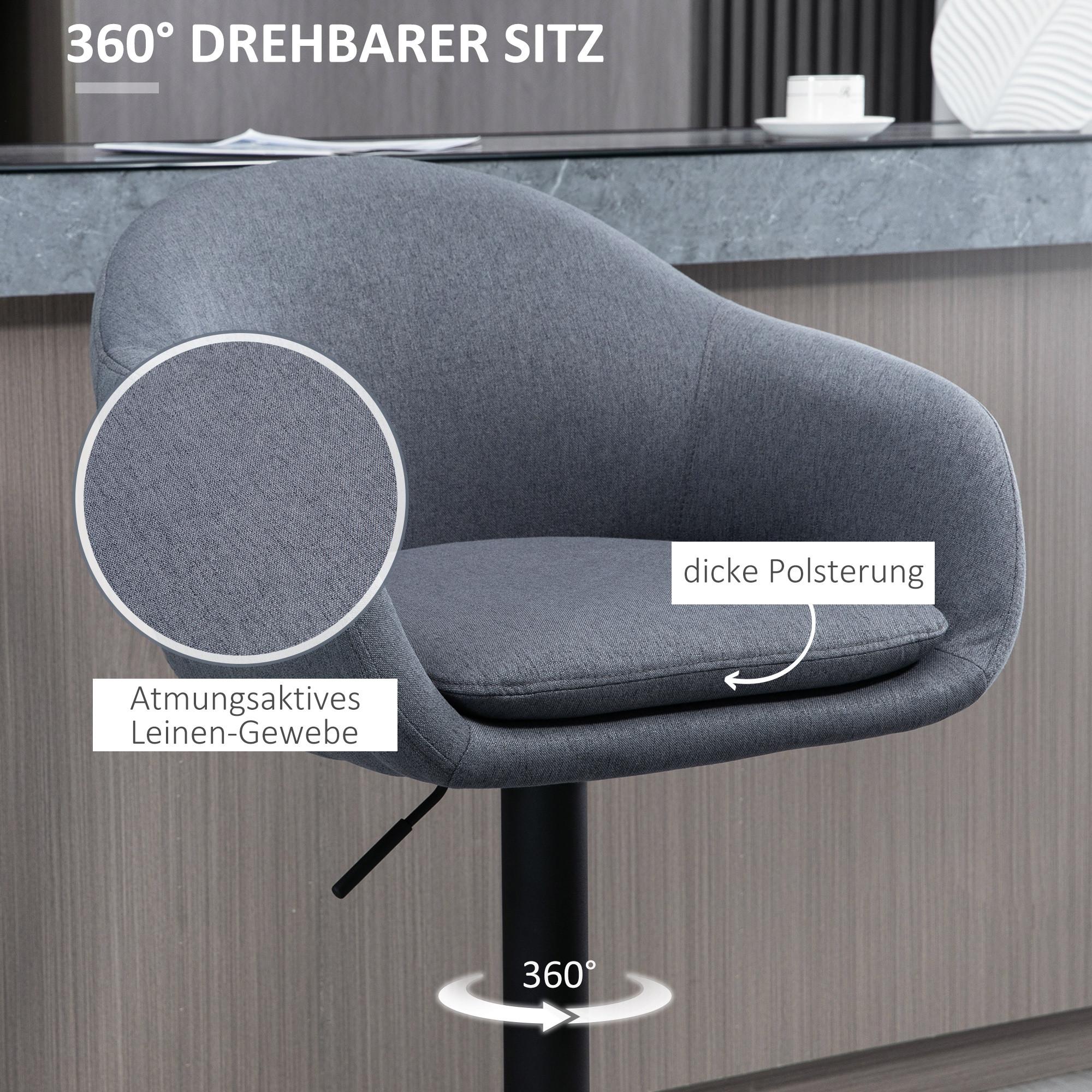 HOMCOM Barhocker