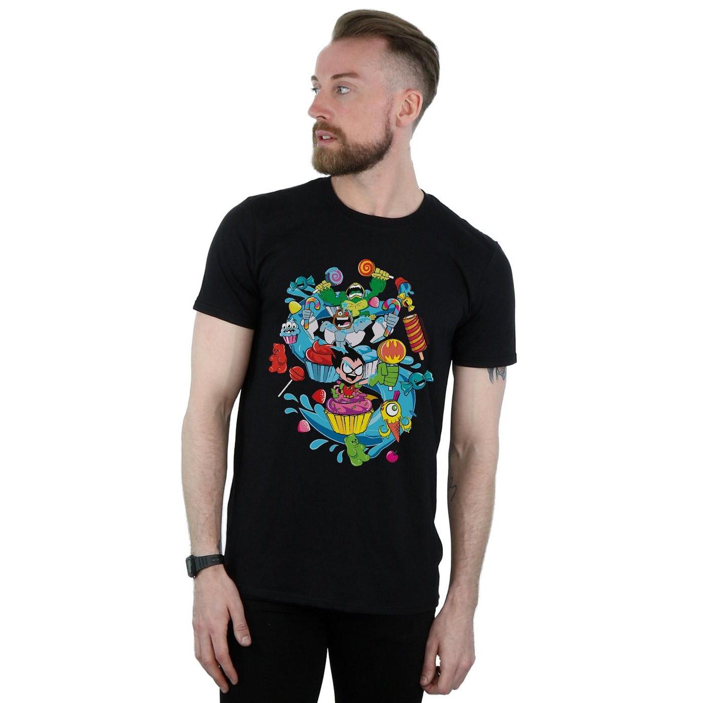DC COMICS Teen Titans Go Candy Mania T-Shirt