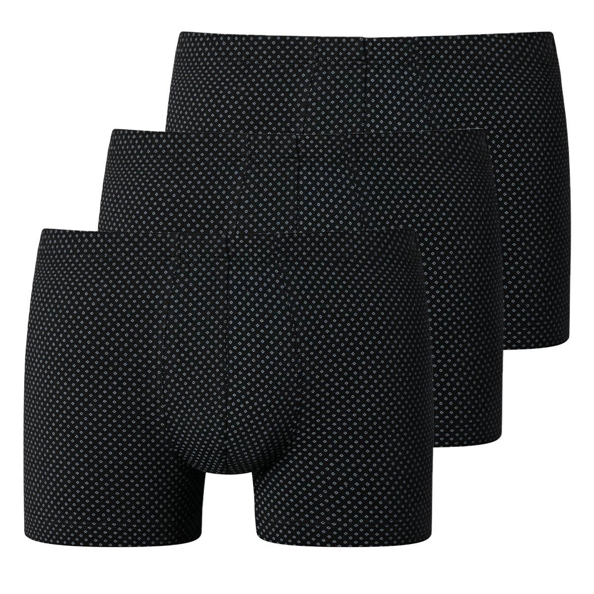 Schiesser 3er Pack Cotton Casual Organic Cotton - Retro Short / Pant
