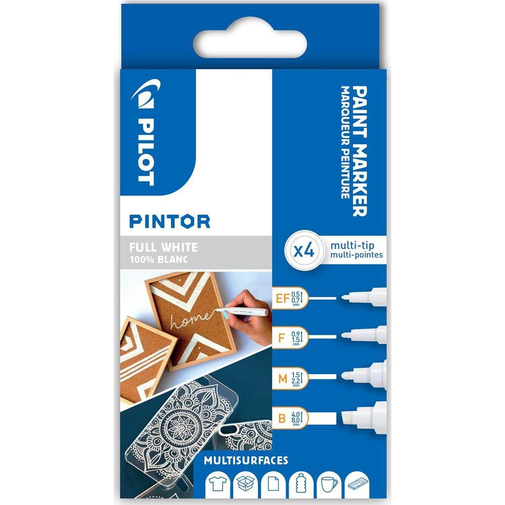 Pilot PILOT Marker Set Pintor B/M/F/EF, 4 Stück