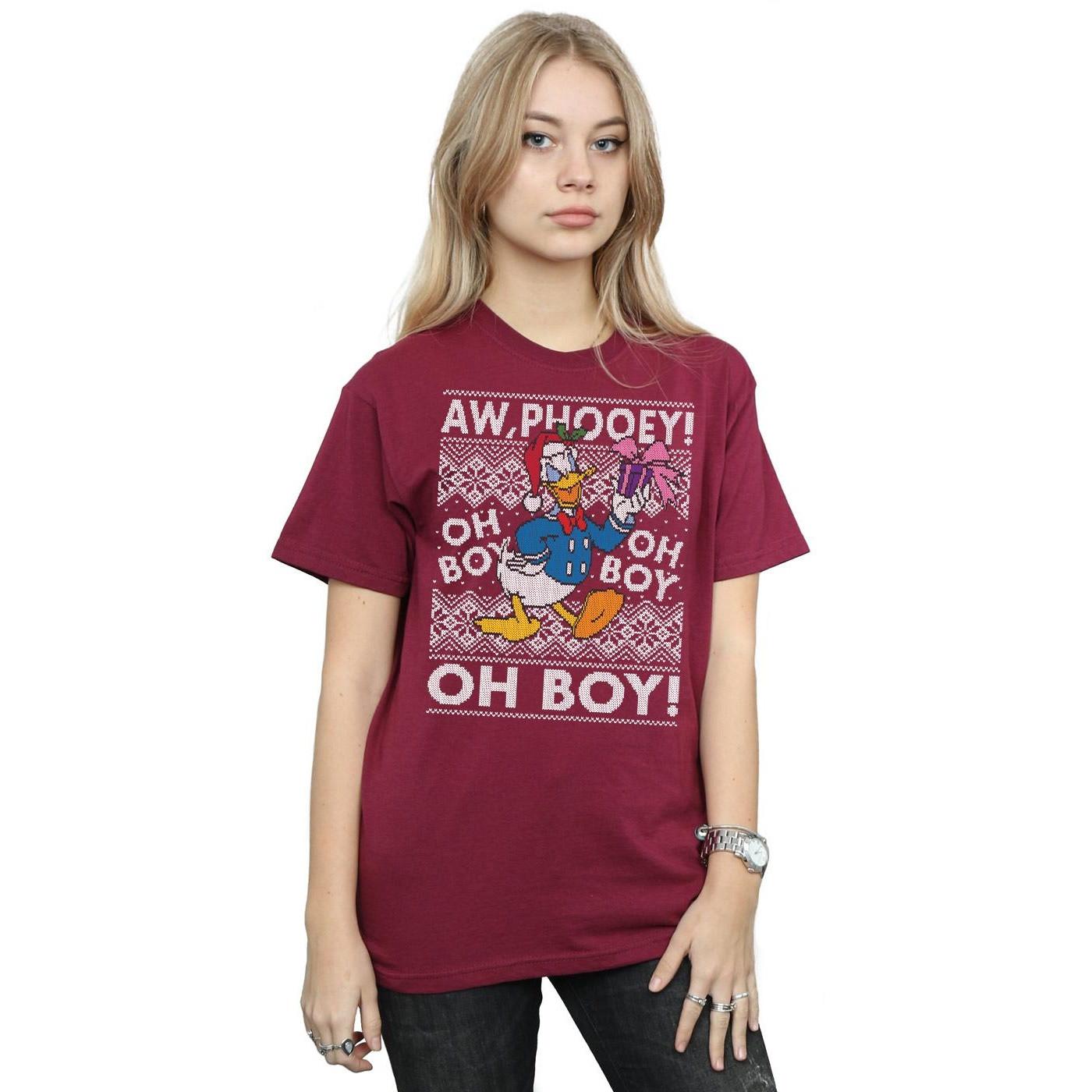 Disney Donald Duck Aw Phooey Christmas T-Shirt