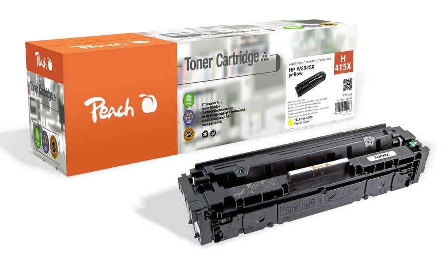 Peach Tonermodul gelb kompatibel zu No. 415X, W2032X
