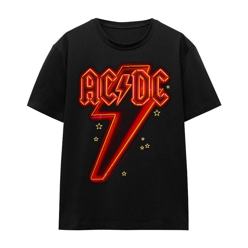 AC/DC ACDC Bedrucktes Regular Fit T-Shirt