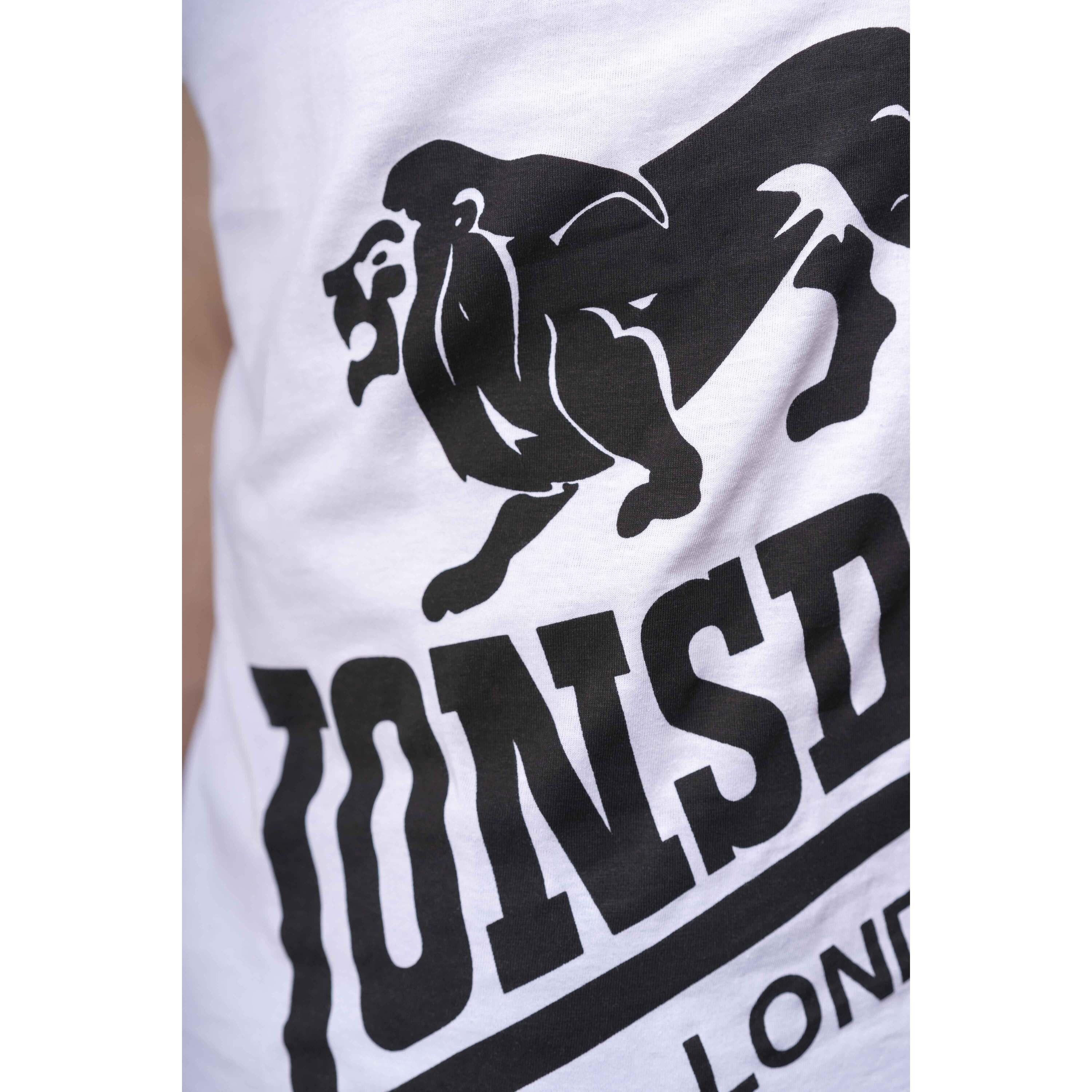LONSDALE Dereham Logo Print T-Shirt