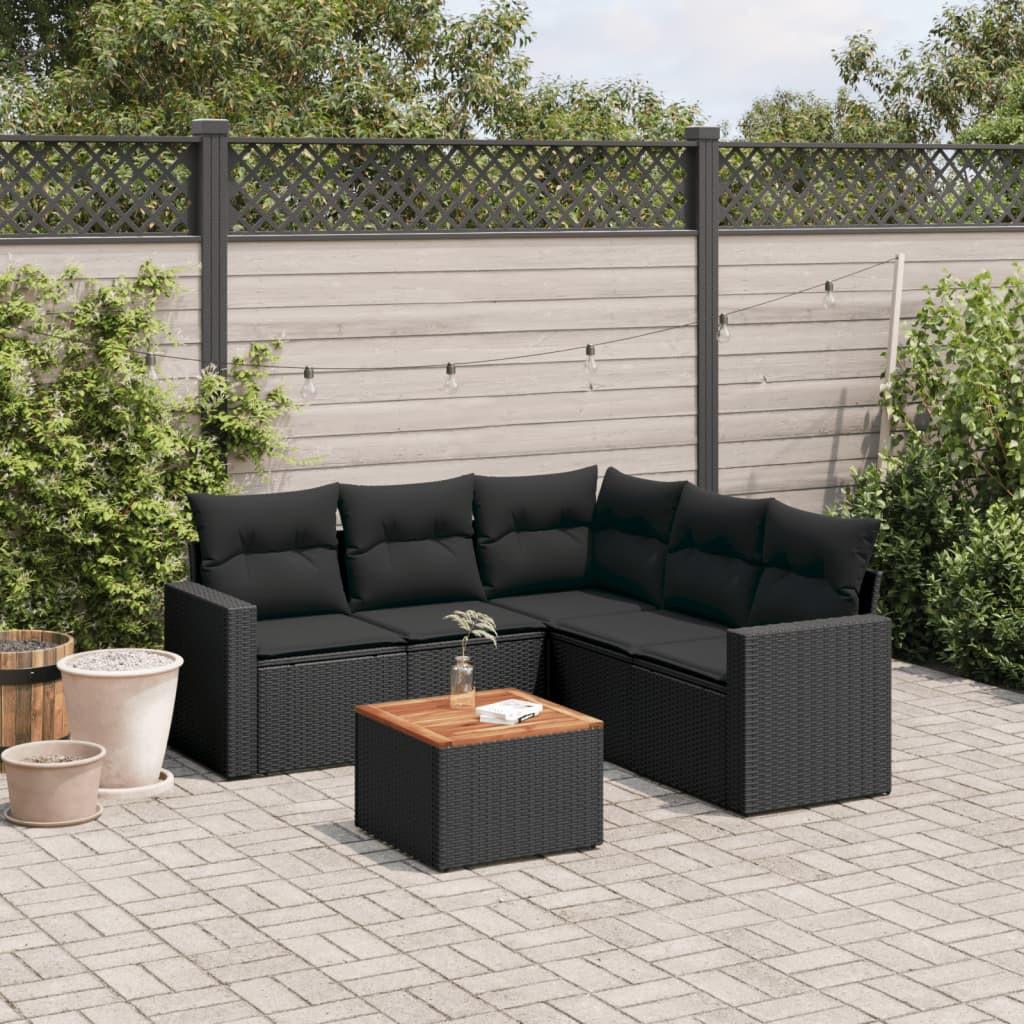VidaXL Garten sofagarnitur poly-rattan