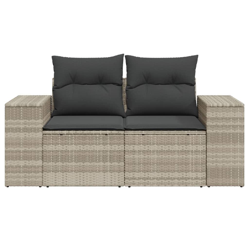 VidaXL Gartensofa poly-rattan