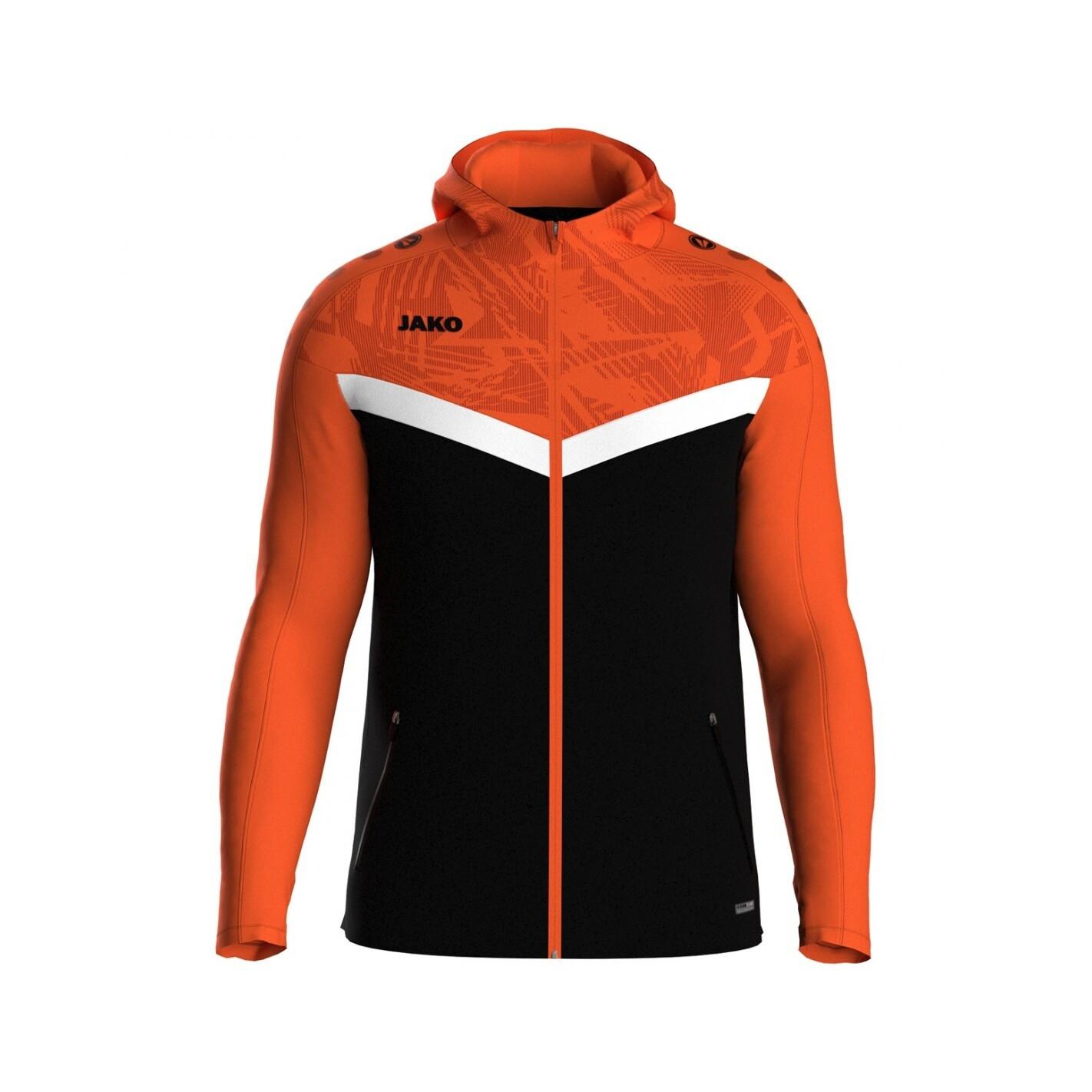 Jako sweatjacke mit kapuze full zip iconic