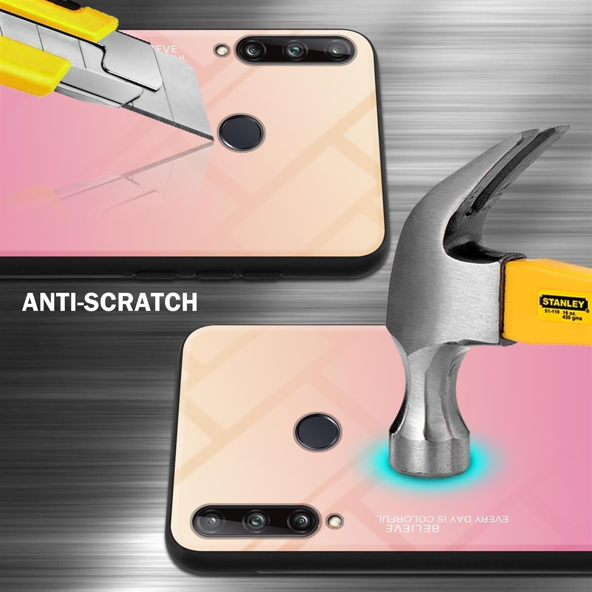 Cadorabo Hülle für Huawei P40 LITE E Zweifarbig