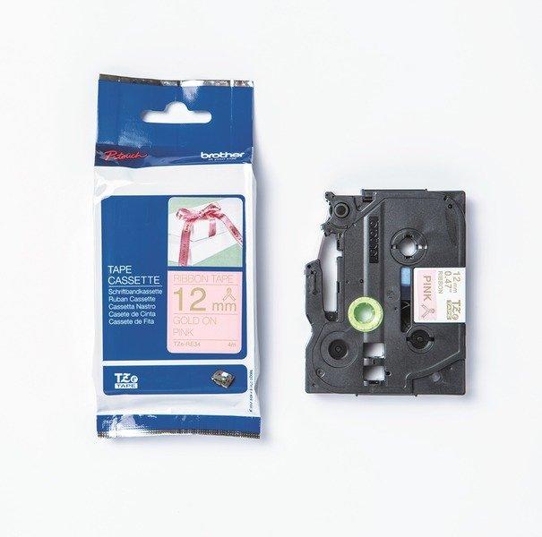 brother Bher TZE-Schriftbandkassette Textilband unlaminiert