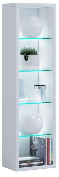 VCM Holzregal stehend | platzsparender CD-Schrank | Elegantes DVD-Regal stehend | Blu-Ray Regal | CD Regal - Rasato