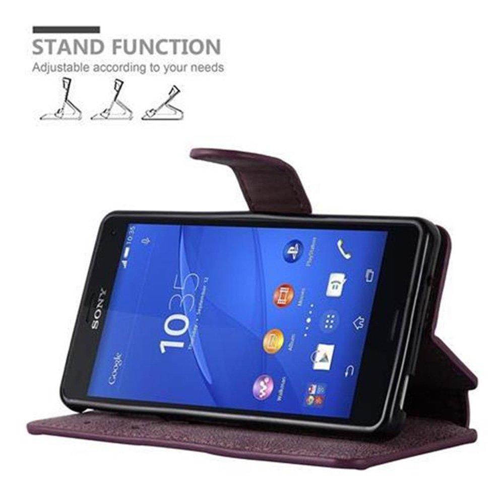 Cadorabo Hülle für Sony Xperia Z3 COMPACT im Retro Design