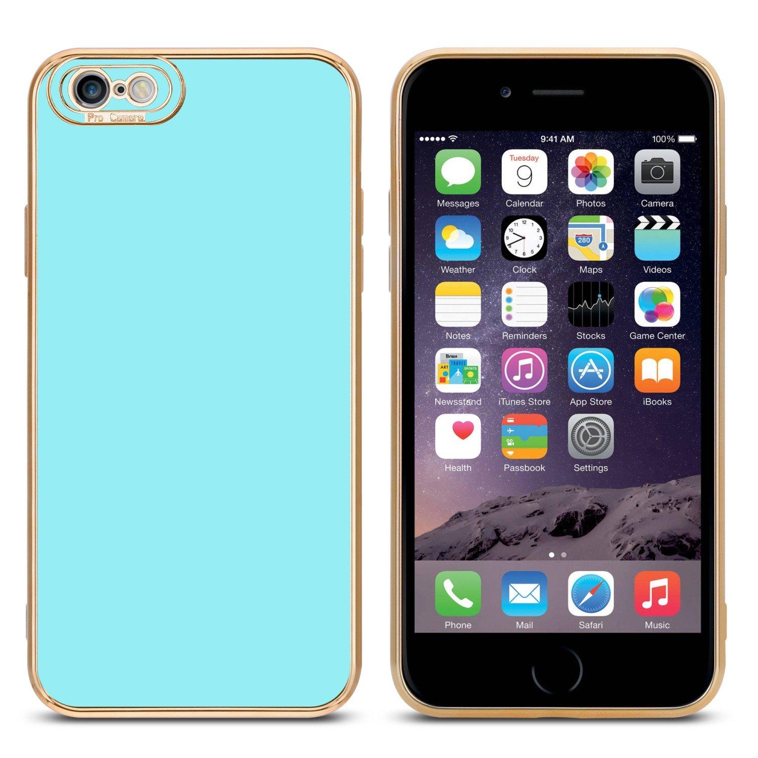 Cadorabo Hülle für Apple iPhone 6 PLUS 6S PLUS mit Kameraschutz