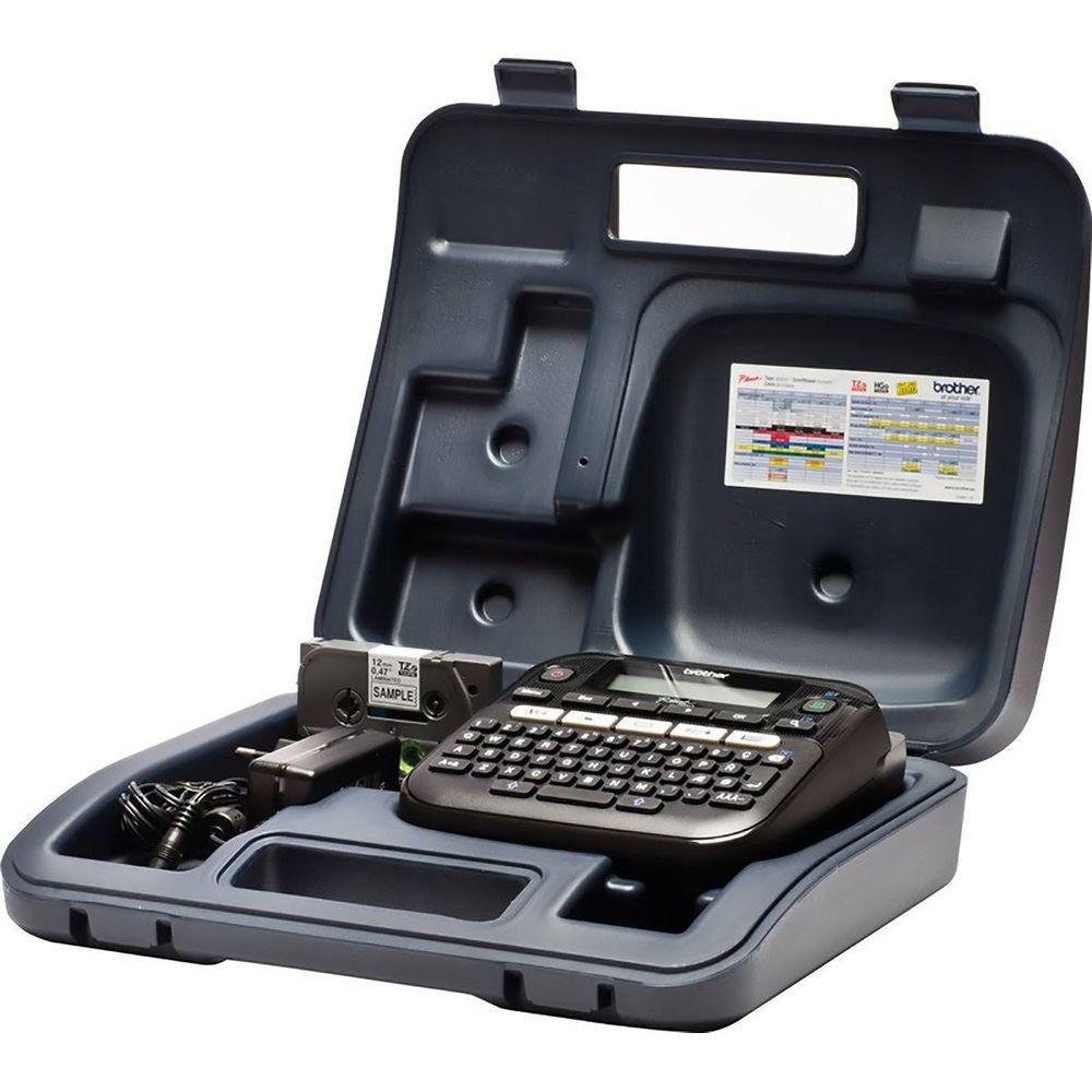 brother PTOUCH Gerät inkl. Koffer PT-D210VP und Adapter
