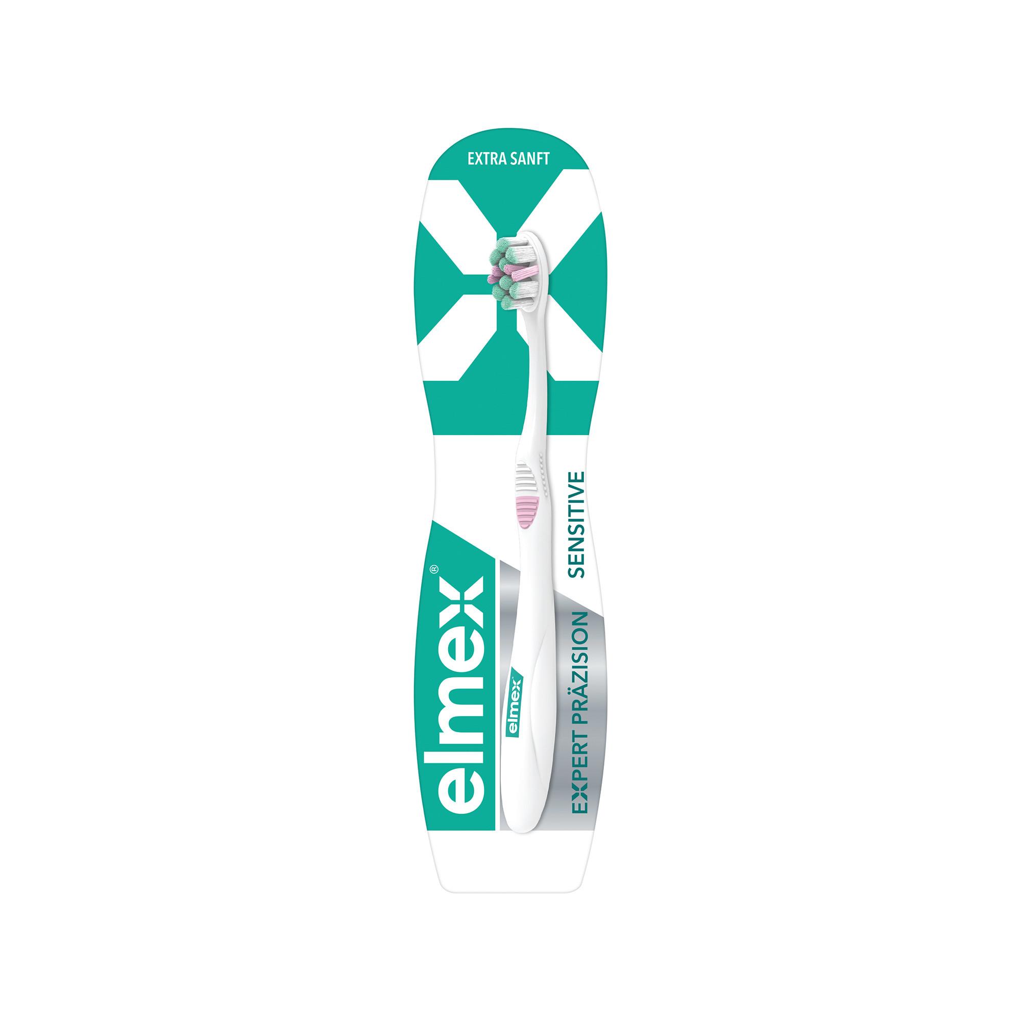 elmex Zahnbürste Expert Präzision Sensitive