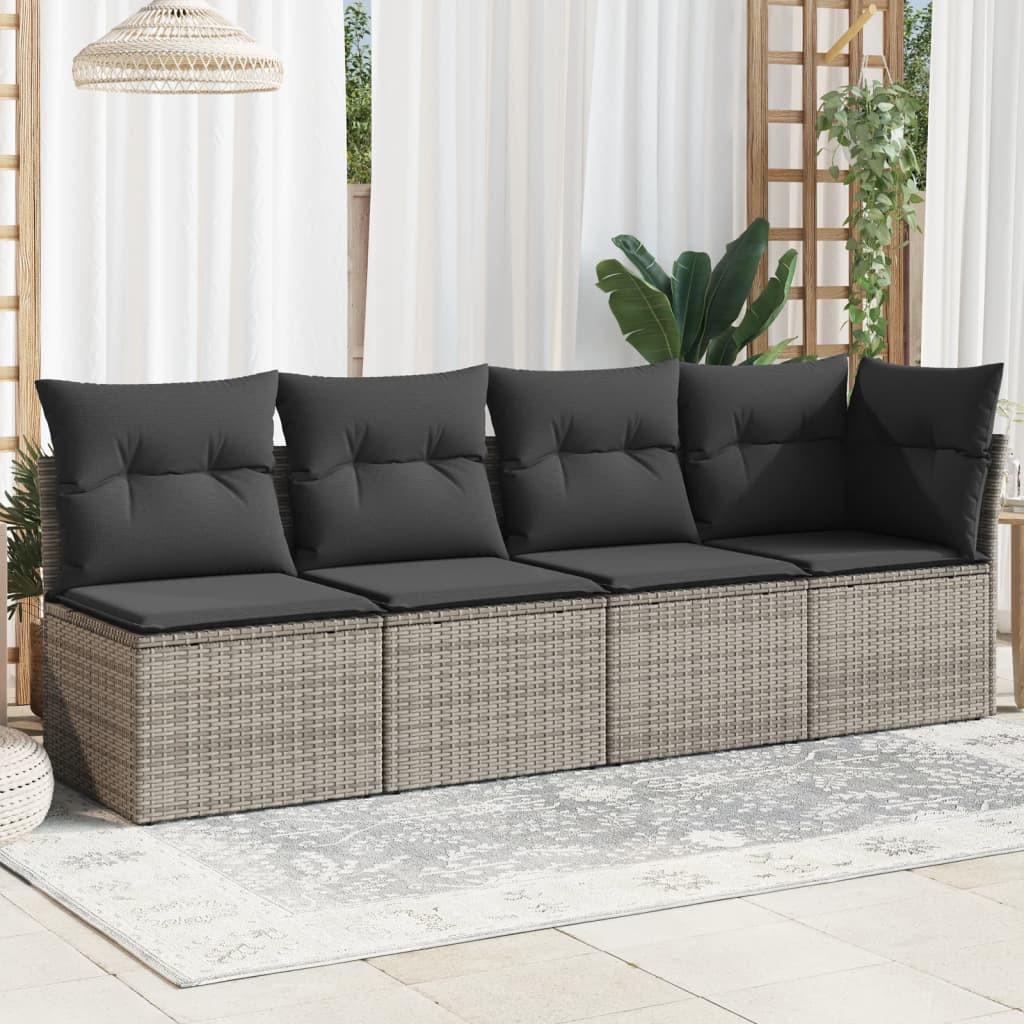 VidaXL Gartensofa poly-rattan