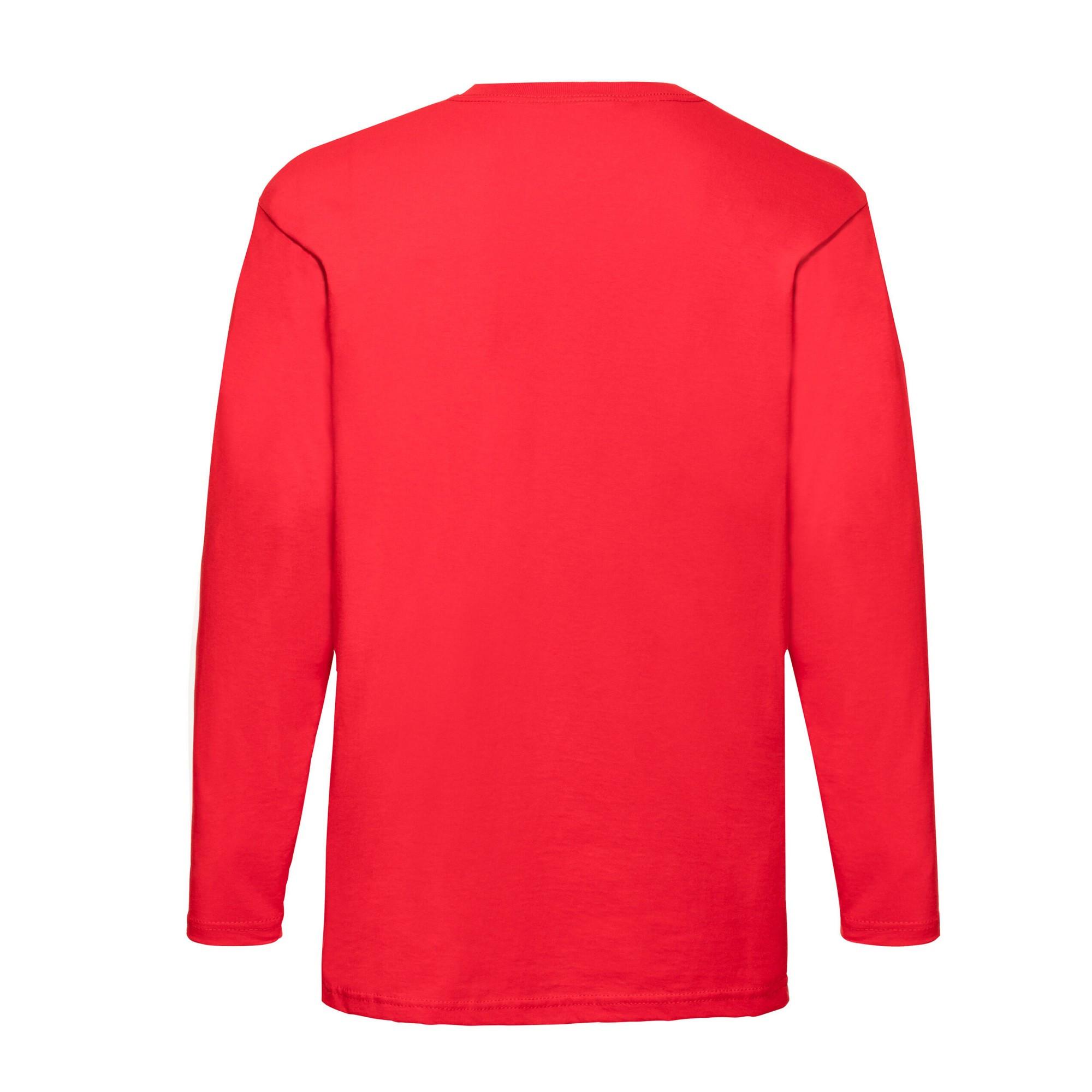 Fruit of the Loom Valueweight Langärmliges T-Shirt