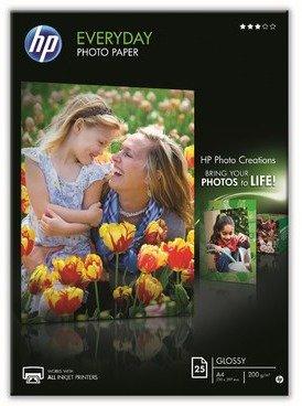 Hewlett-Packard HP Everyday Photo Paper 200g A4 Q5451A InkJet, glossy 25 Blatt