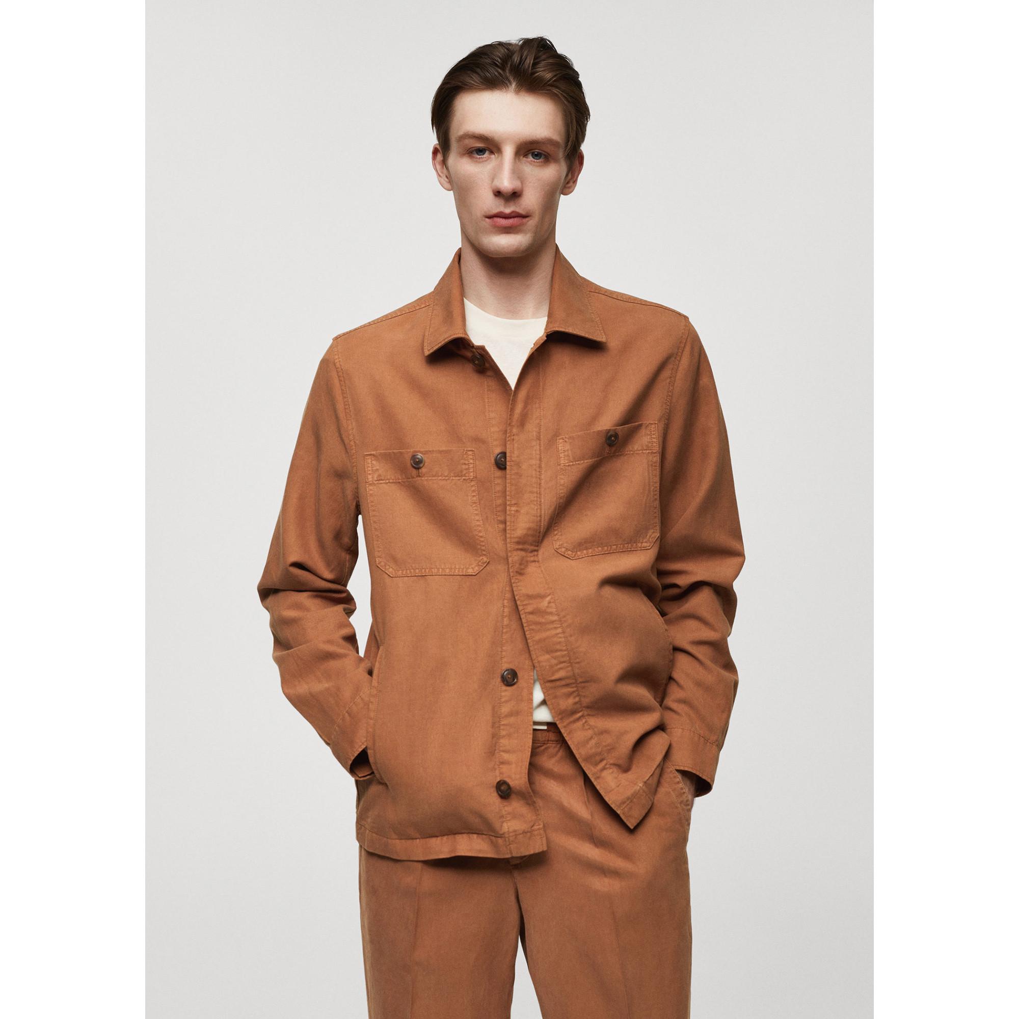 Mango Man Overshirt Slim Fit