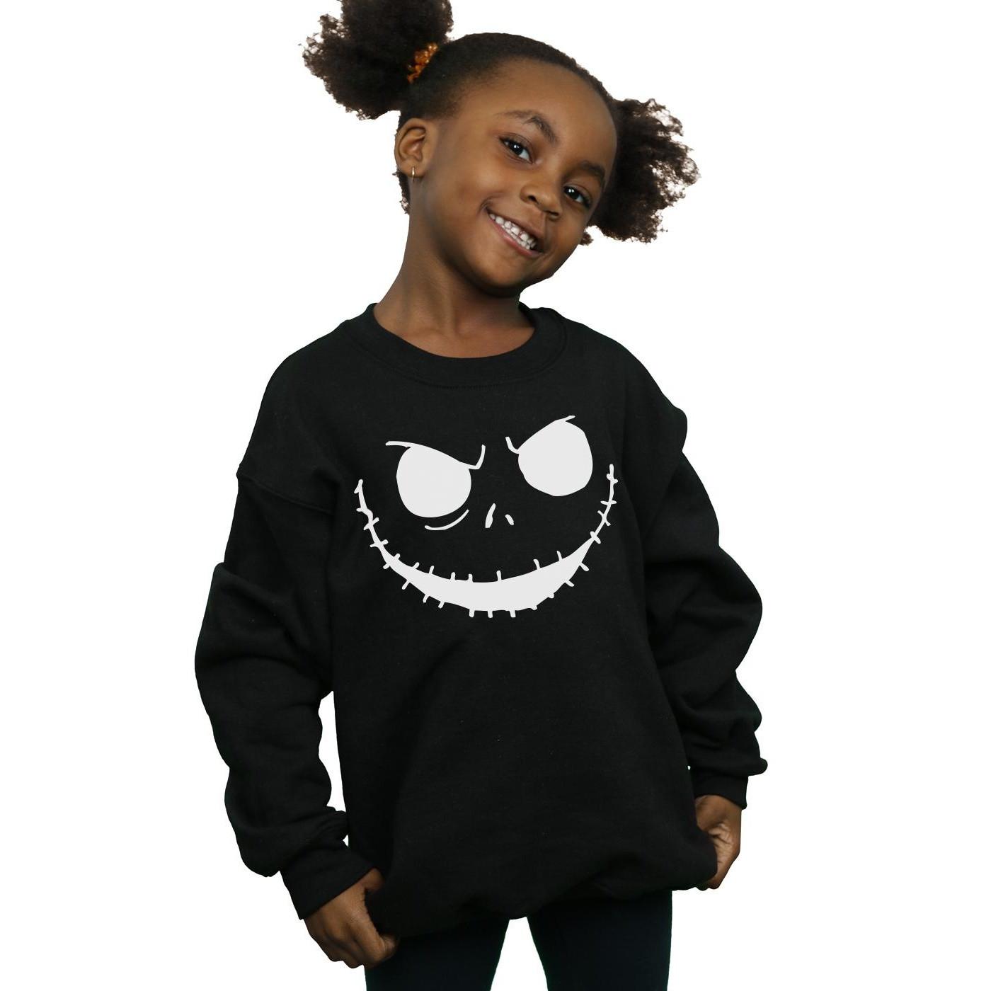 Disney Nightmare Before Christmas Jack's Face Sweatshirt