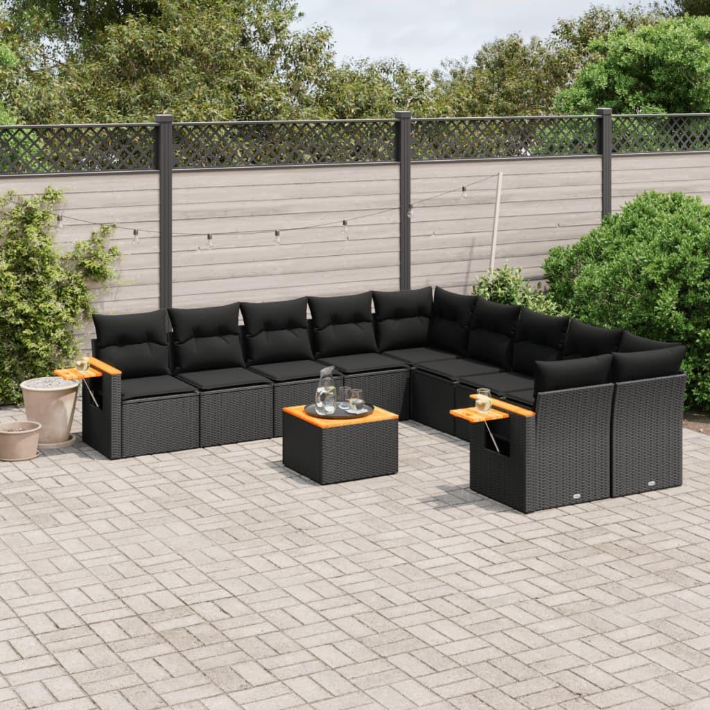 VidaXL Garten sofagarnitur poly-rattan