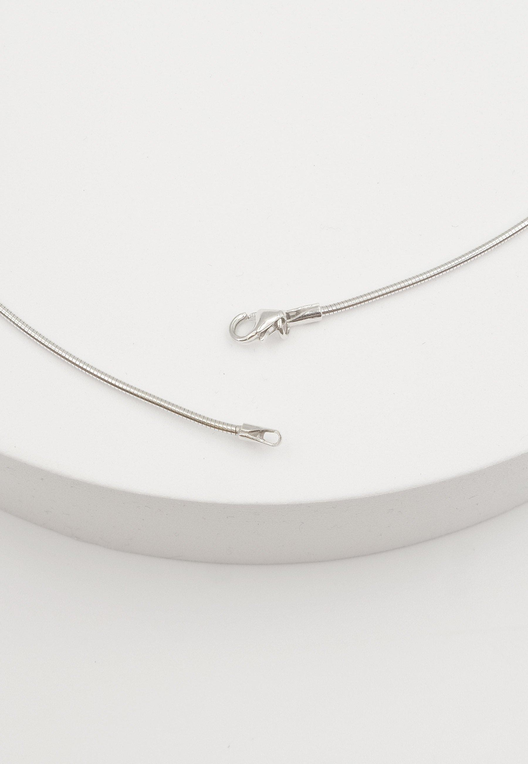 MUAU Schmuck Collier Tonda Weissgold 750, 1.4mm, 42cm