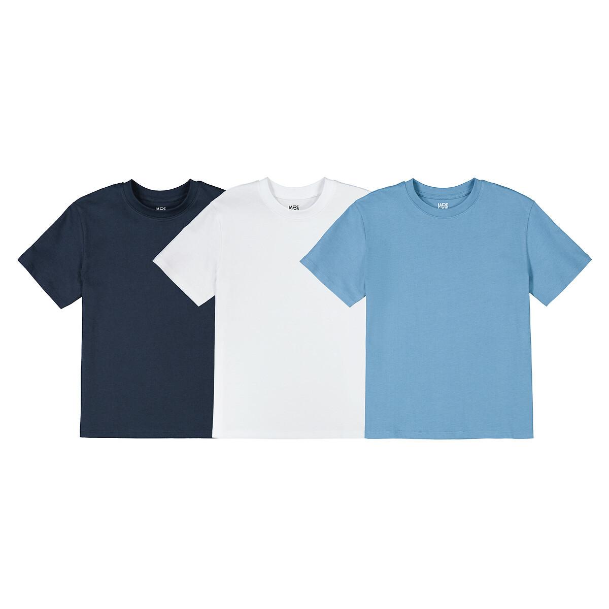 La Redoute Collections 3er-Pack T-Shirts mit Rundhalsausschnitt