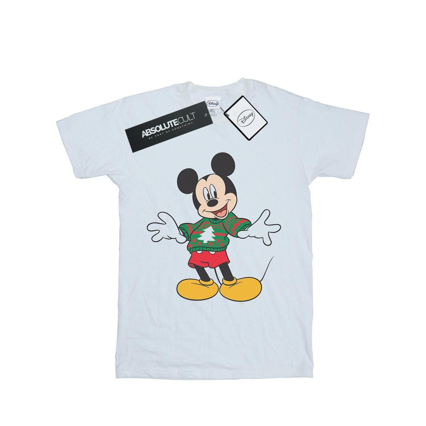 Disney Mickey Mouse Christmas Jumper T-Shirt