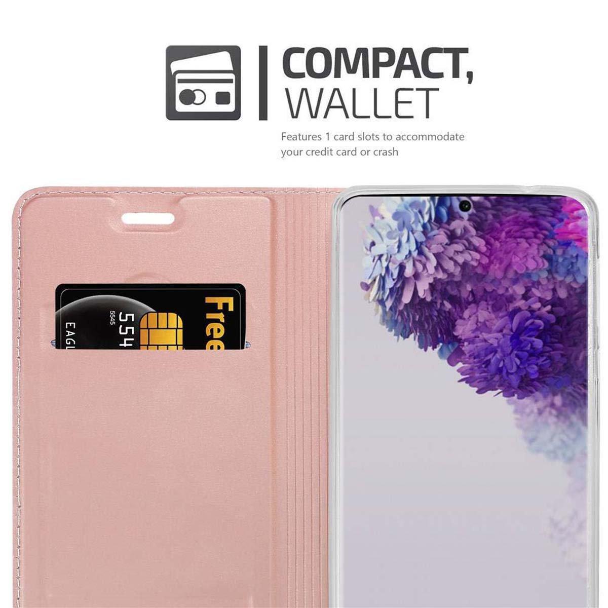 Cadorabo Hülle für Samsung Galaxy S20 ULTRA Magnetverschluss, Kartenfach