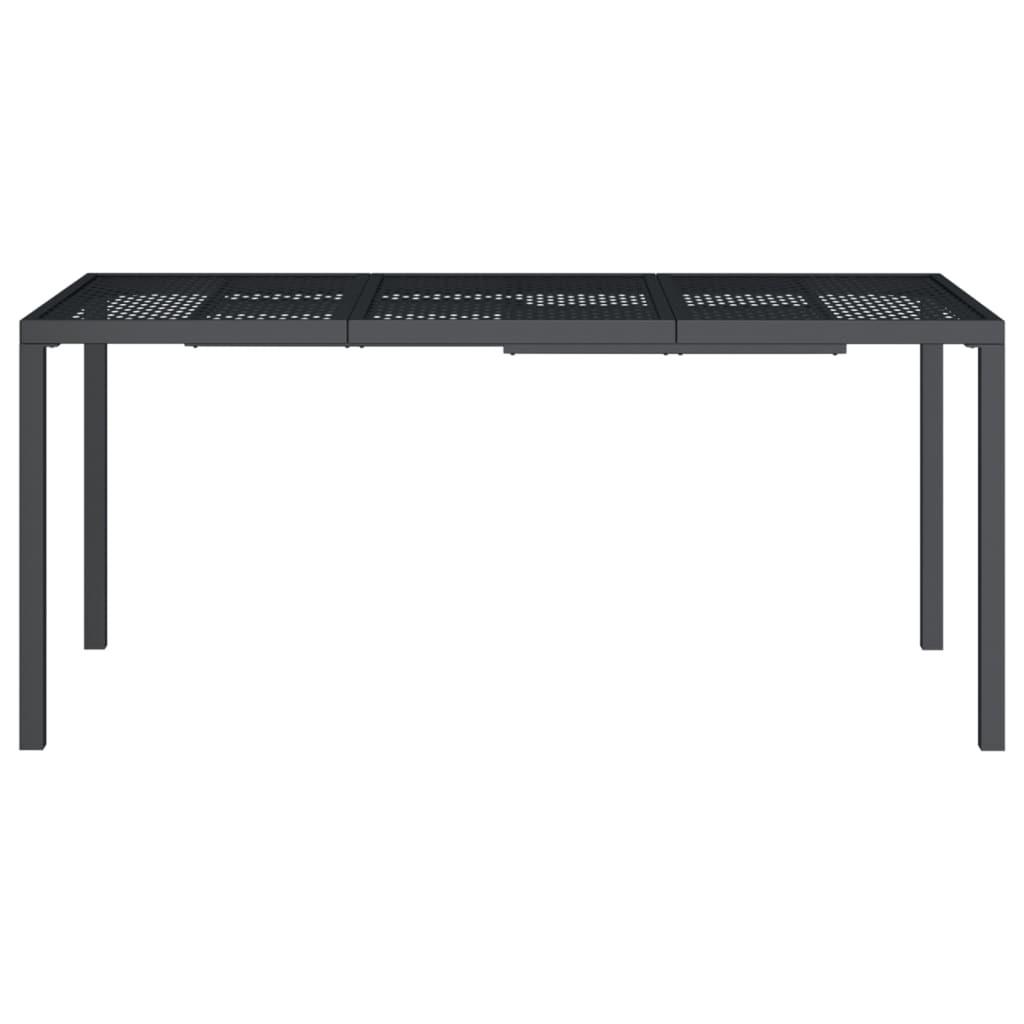 VidaXL Gartentisch stahl