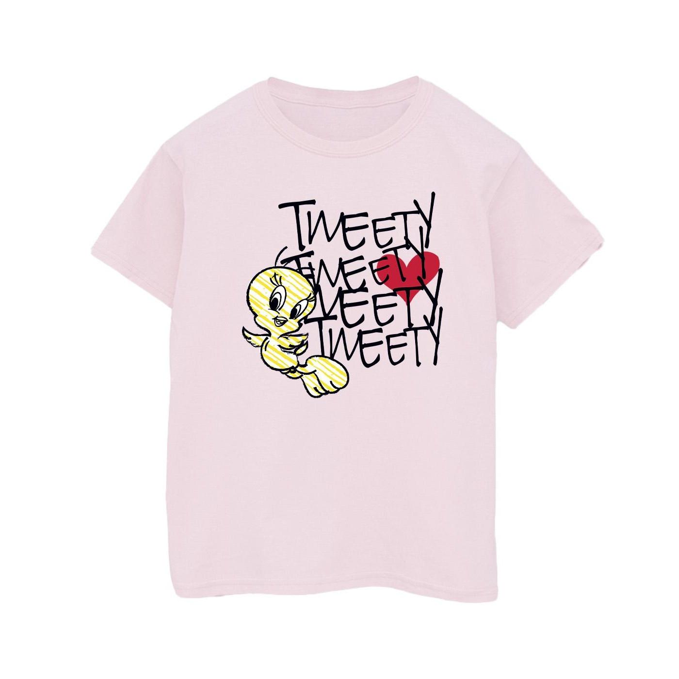 LOONEY TUNES Tweety Bird Print T-Shirt